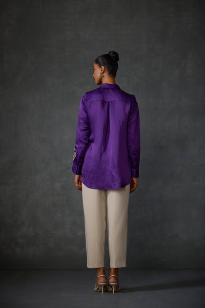 Namrata Joshipura Moonwilt Shirt indian designer wear online shopping melange singapore