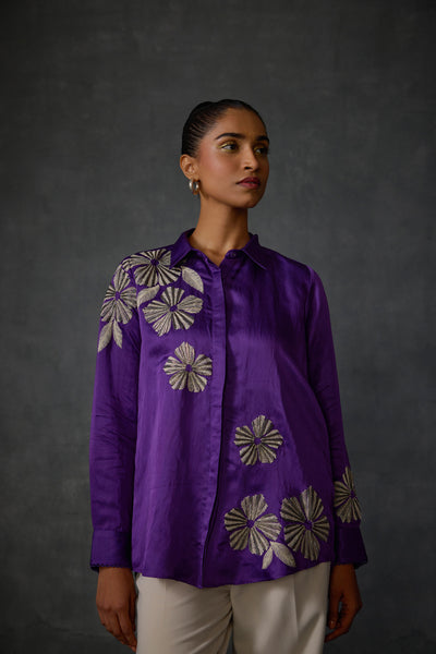 Namrata Joshipura Moonwilt Shirt indian designer wear online shopping melange singapore