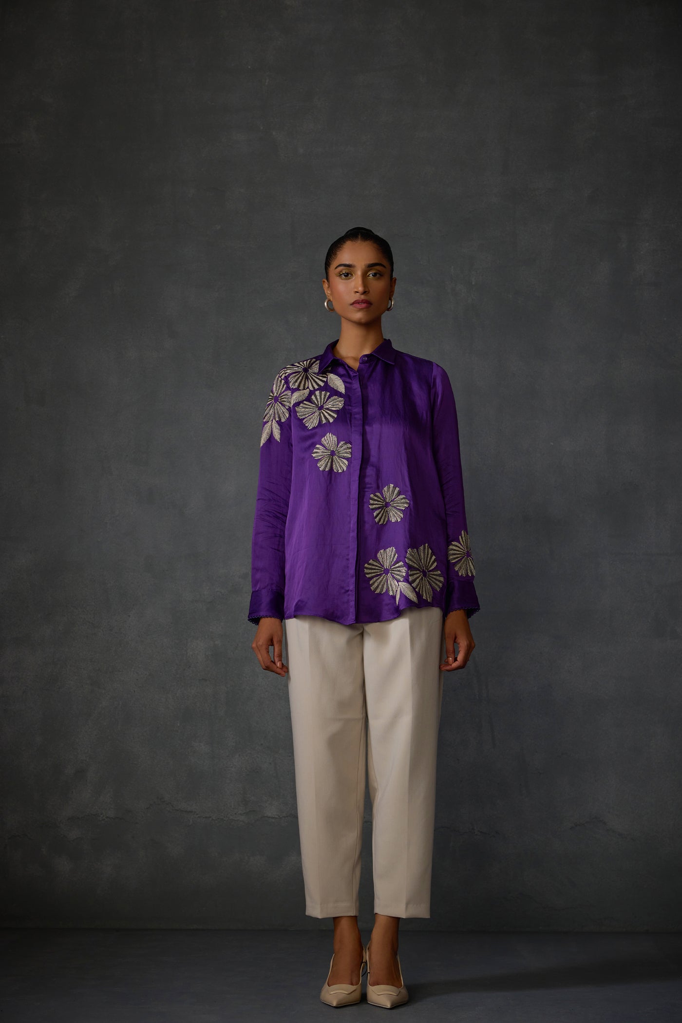 Namrata Joshipura Moonwilt Shirt indian designer wear online shopping melange singapore