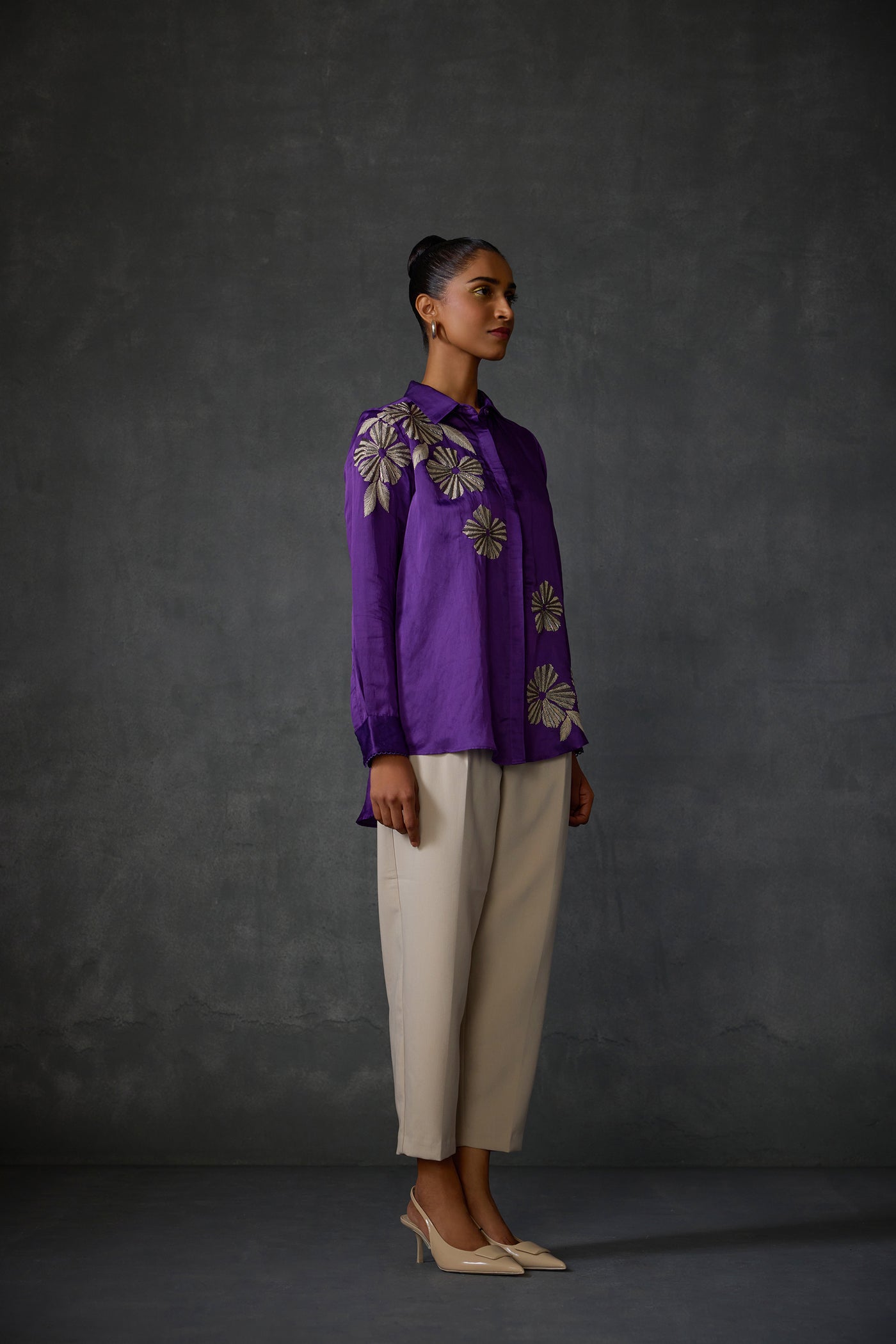 Namrata Joshipura Moonwilt Shirt indian designer wear online shopping melange singapore