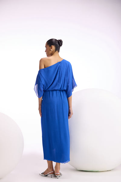 Namrata Joshipura Nigella Drop Shoulder Dress indian designer wear online shopping melange singapore