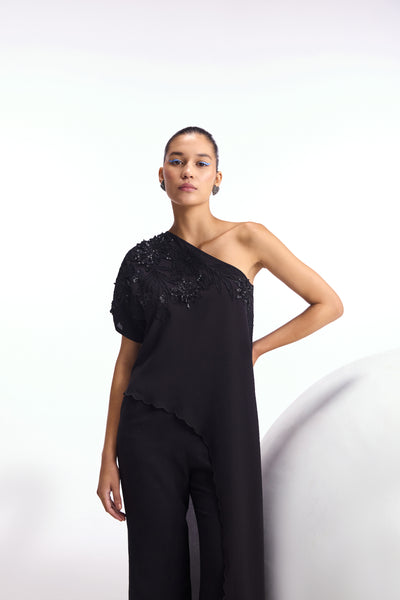 Namrata Joshipura Nigella Off Shoulder Top indian designer wear online shopping melange singapore