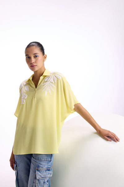 Namrata Joshipura Opal Kaftan Top indian designer wear online shopping melange singapore