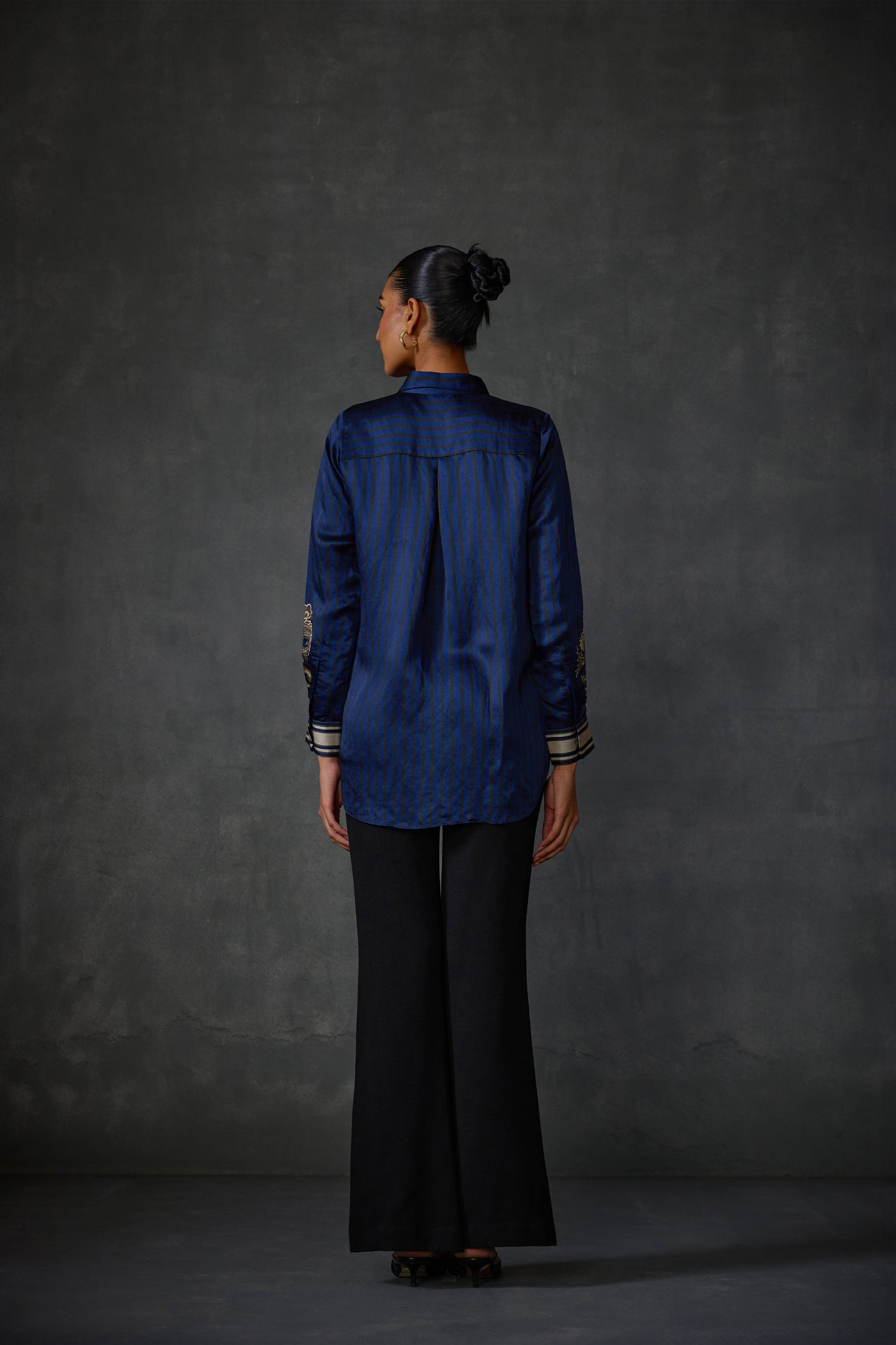 Namrata Joshipura Paisley Shirt indian designer wear online shopping melange singapore
