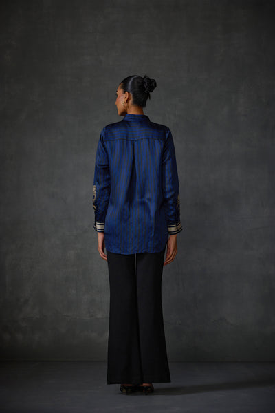 Namrata Joshipura Paisley Shirt indian designer wear online shopping melange singapore
