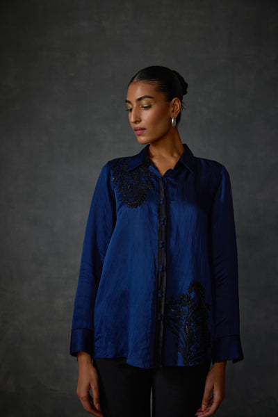 Namrata Joshipura Peizuli Shirt indian designer wear online shopping melange singapore