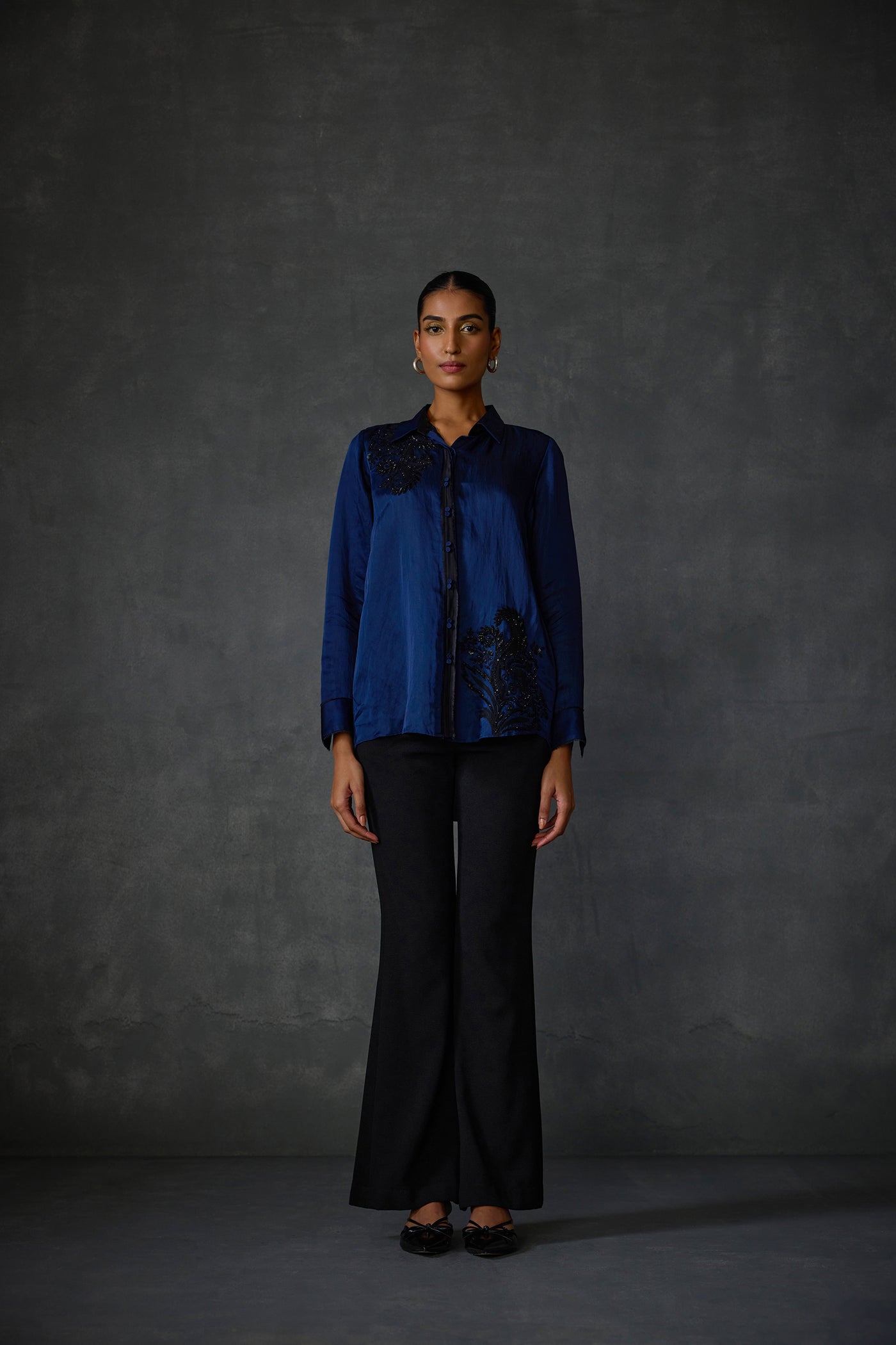 Namrata Joshipura Peizuli Shirt indian designer wear online shopping melange singapore