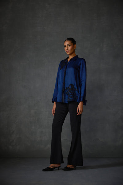 Namrata Joshipura Peizuli Shirt indian designer wear online shopping melange singapore