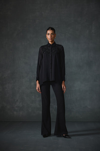 Namrata Joshipura Peizuli Stylized Shirt indian designer wear online shopping melange singapore
