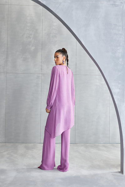 Namrata Joshipura Riverleaf Asymmetric Tunic Indian designer wear online shopping melange singapore