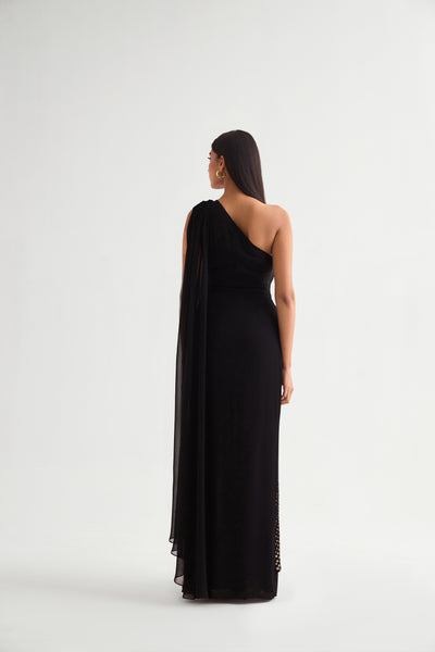 Namrata Joshipura Star Gaze Draped Saree indian designer wear online shopping melange singapore