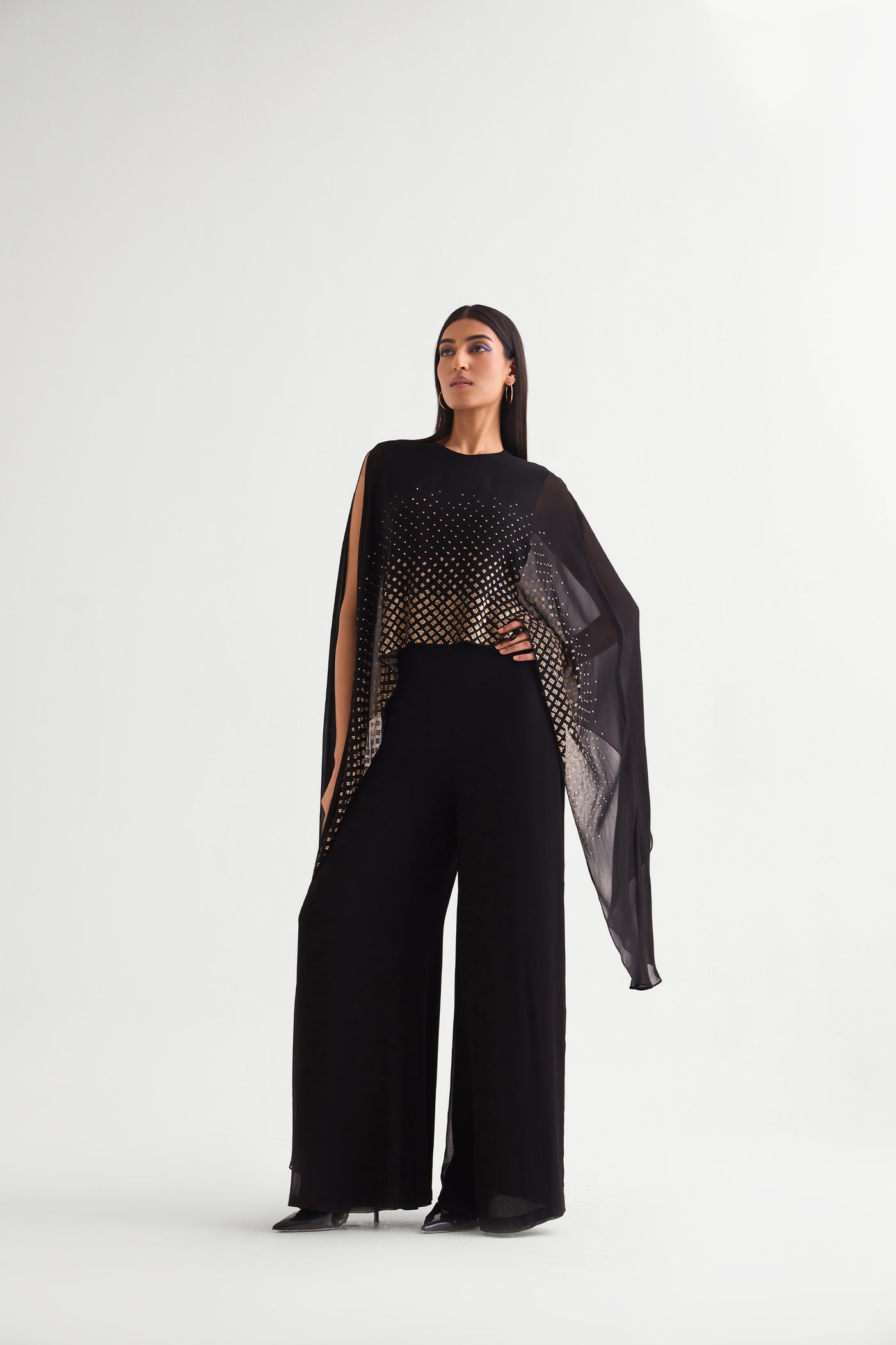 Namrata Joshipura Star Gaze Flap Jumpsuit indian designer wear online shopping melange singapore