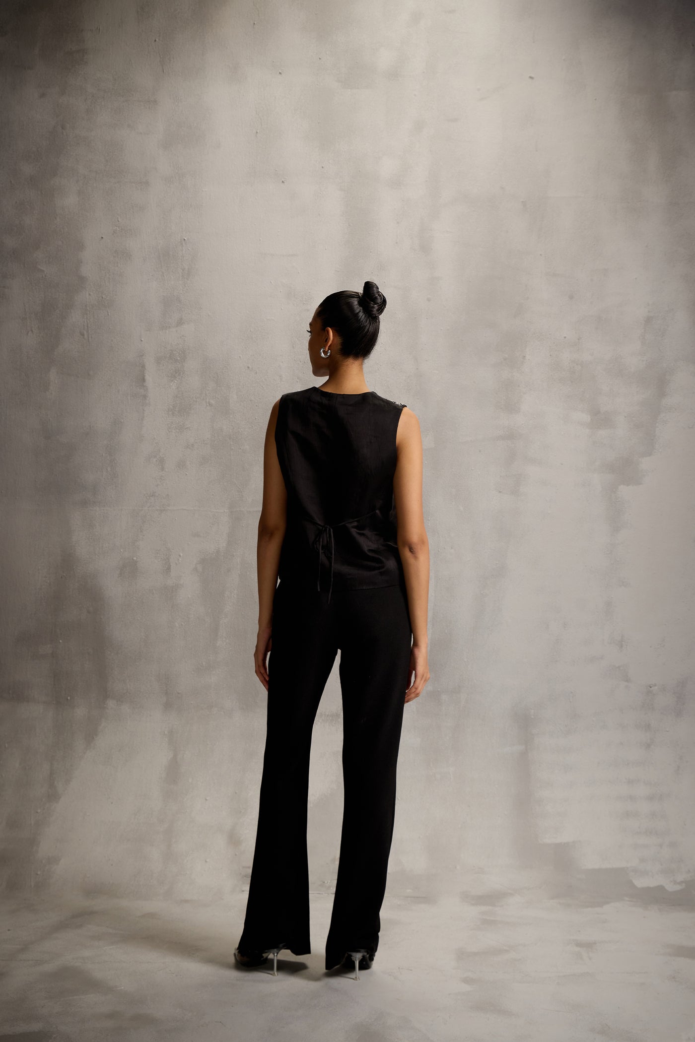 Namrata Joshipura Starflower Waistcoat indian designer wear online shopping melange singapore