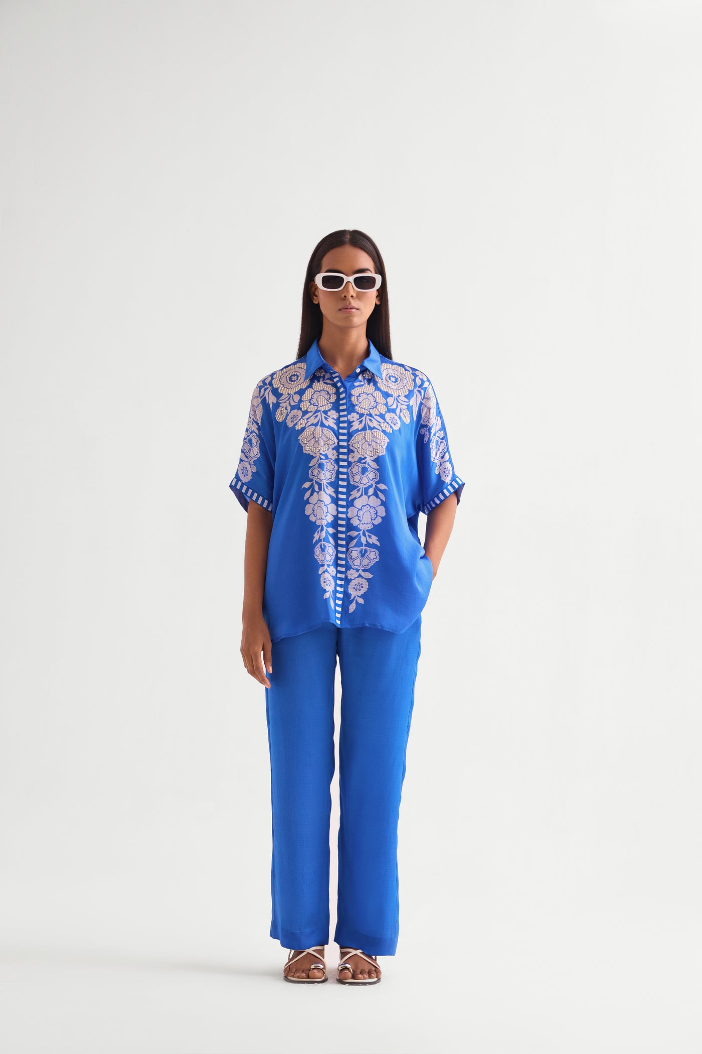 Namrata Joshipura Suzaini Classic Co-ord Set indian designer wear online shopping melange singapore