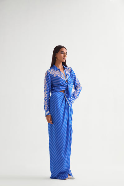 Namrata JoshipuraSuzaini Shirt With Skirt indian designer wear online shopping melange singapore