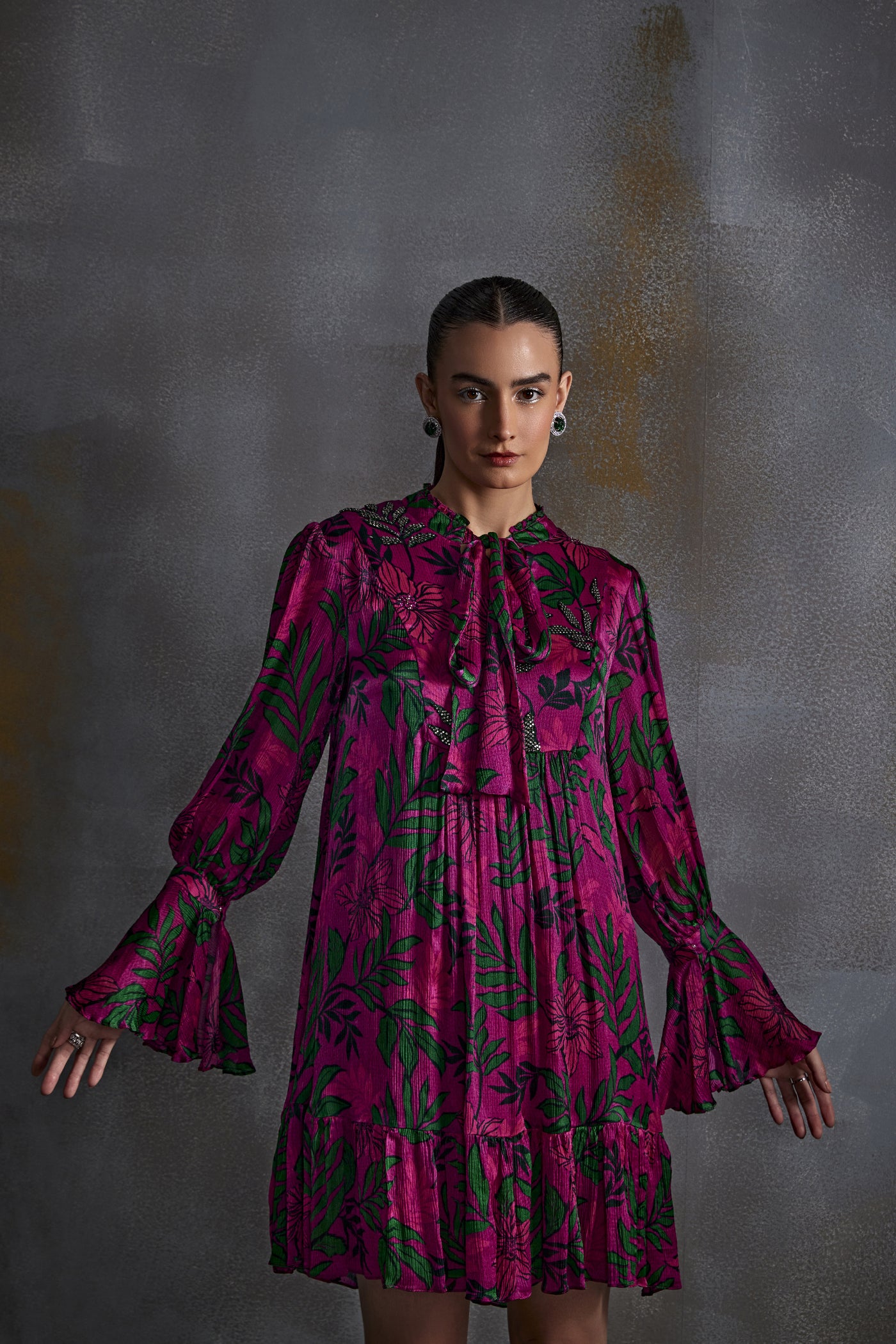 Namrata Joshipura Willow Boho Dress Indian designer wear online shopping melange singapore
