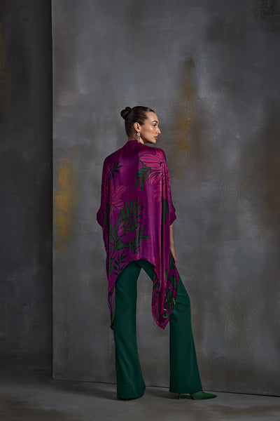 Namrata Joshipura Willow Handkerchief Hem Tunic Indian designer wear online shopping melange singapore