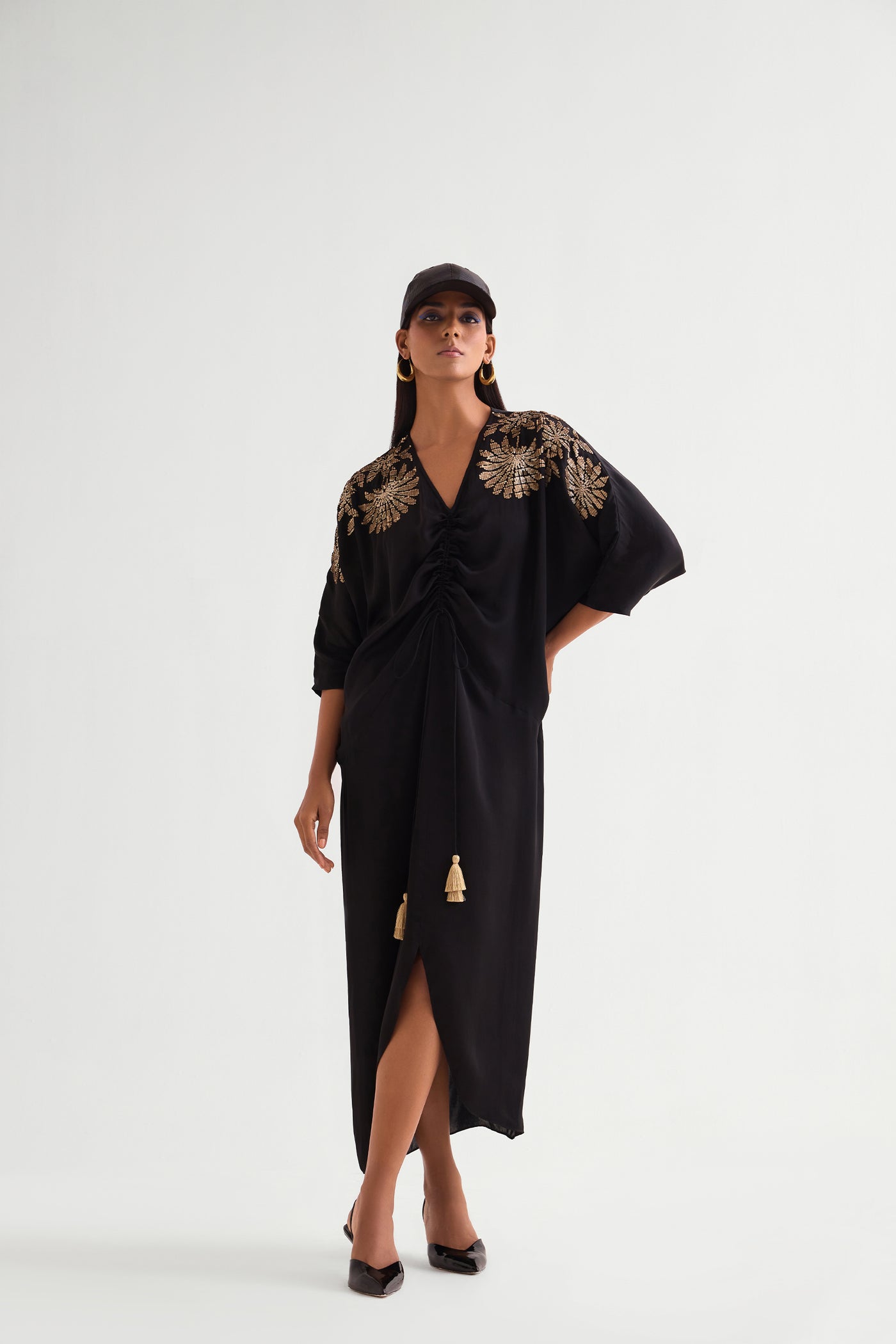 Namrata Joshipura Zoey Drawstring Dress indian designer wear online shopping melange singapore