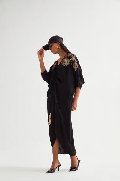 Namrata Joshipura Zoey Drawstring Dress indian designer wear online shopping melange singapore