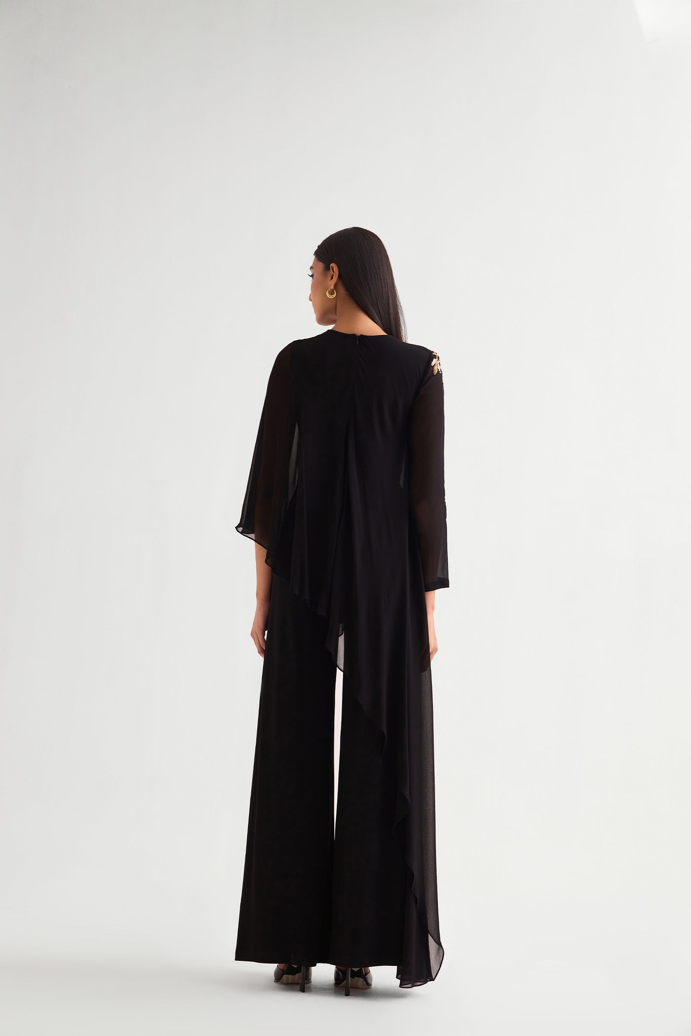 Namrata Joshipura Zoey Front Panel Jumpsuit indian designer wear online shopping melange singapore