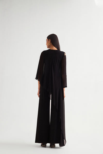 Namrata Joshipura Zoey Front Panel Jumpsuit indian designer wear online shopping melange singapore