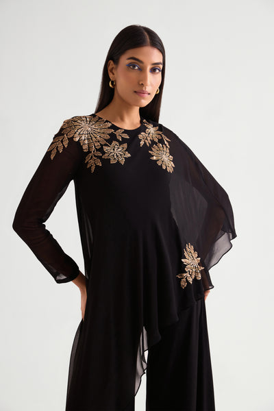 Namrata Joshipura Zoey Front Panel Jumpsuit indian designer wear online shopping melange singapore