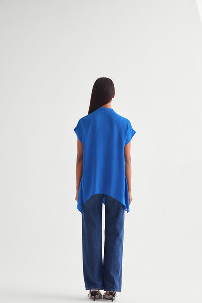 Namrata Joshipura Zoey Handkerchief Front Tie Top indian designer wear online shopping melange singapore