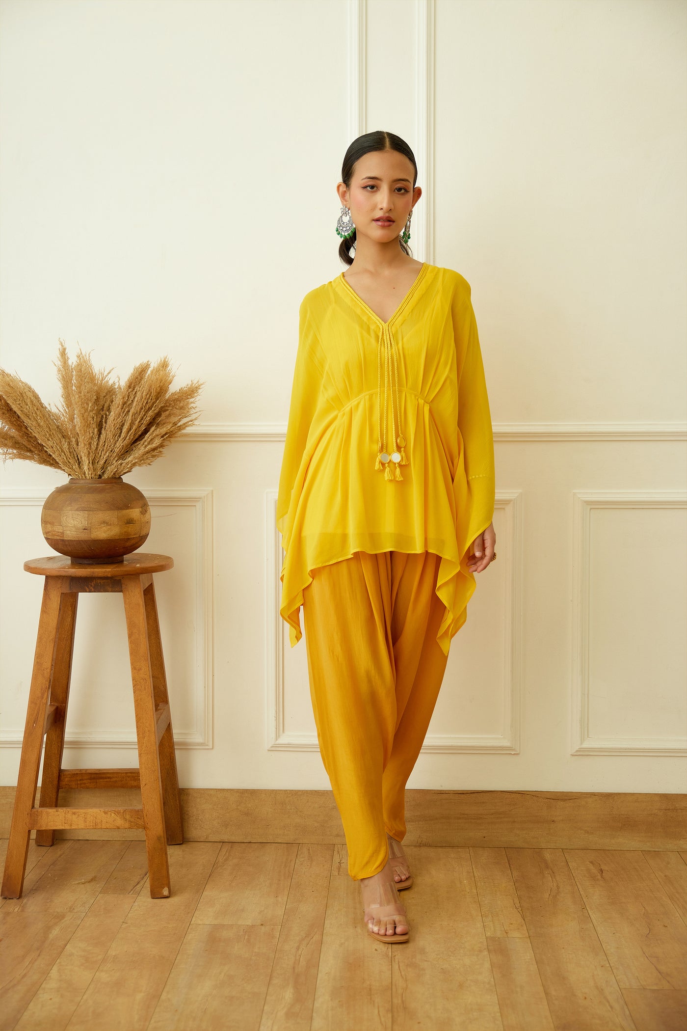 Nikasha Pitambari Dhoti Set Indian designer wear online shopping melange singapore