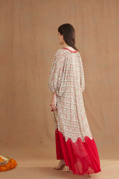 Nikasha Bespoke Maxi Dresss Indian designer wear online shopping melange singapore