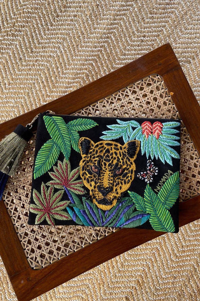 Nomada Accessories Jaguar Zipper Indian designer wear online shopping melange singapore