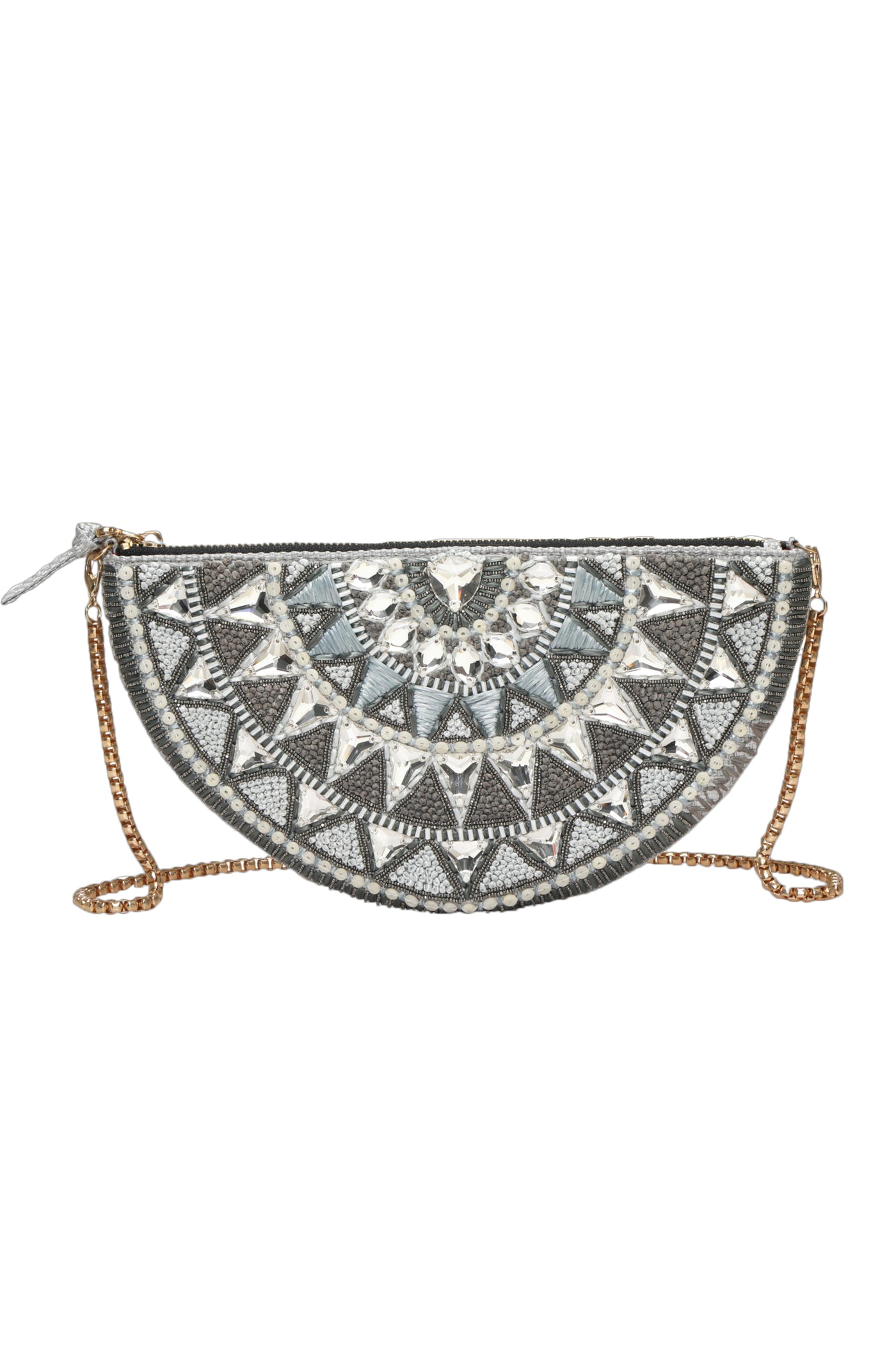 Nomada Accessories Semi Sun Clutch Indian designer wear online shopping melange singapore