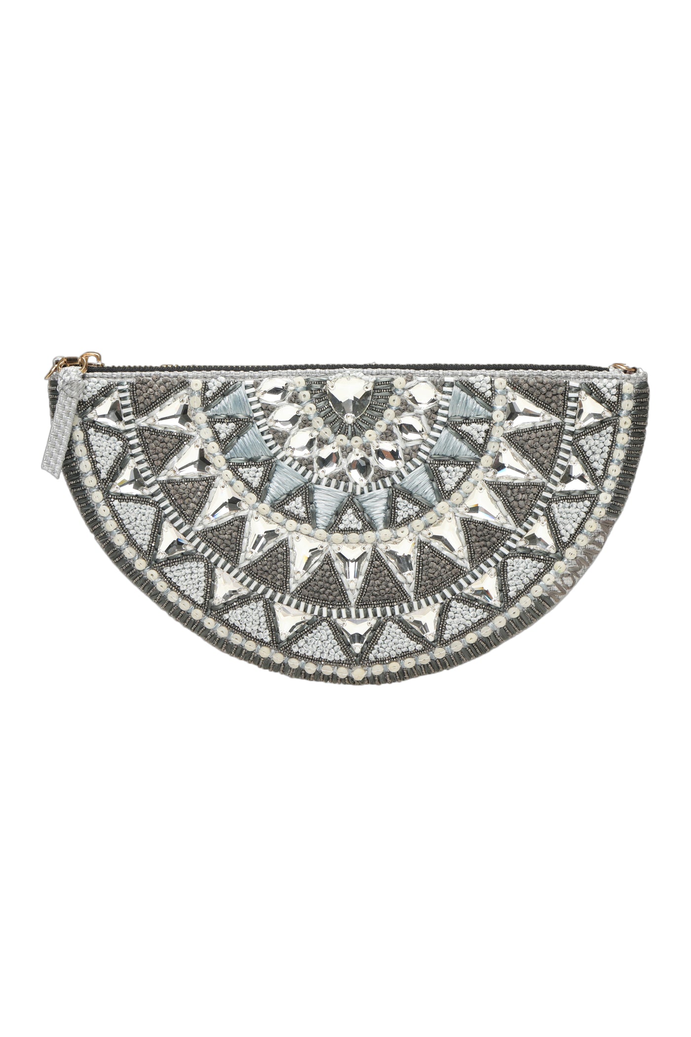 Nomada Accessories Semi Sun Clutch Indian designer wear online shopping melange singapore