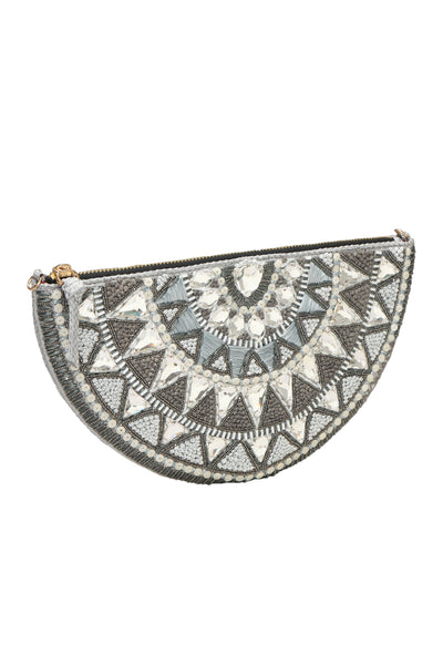 Nomada Accessories Semi Sun Clutch Indian designer wear online shopping melange singapore