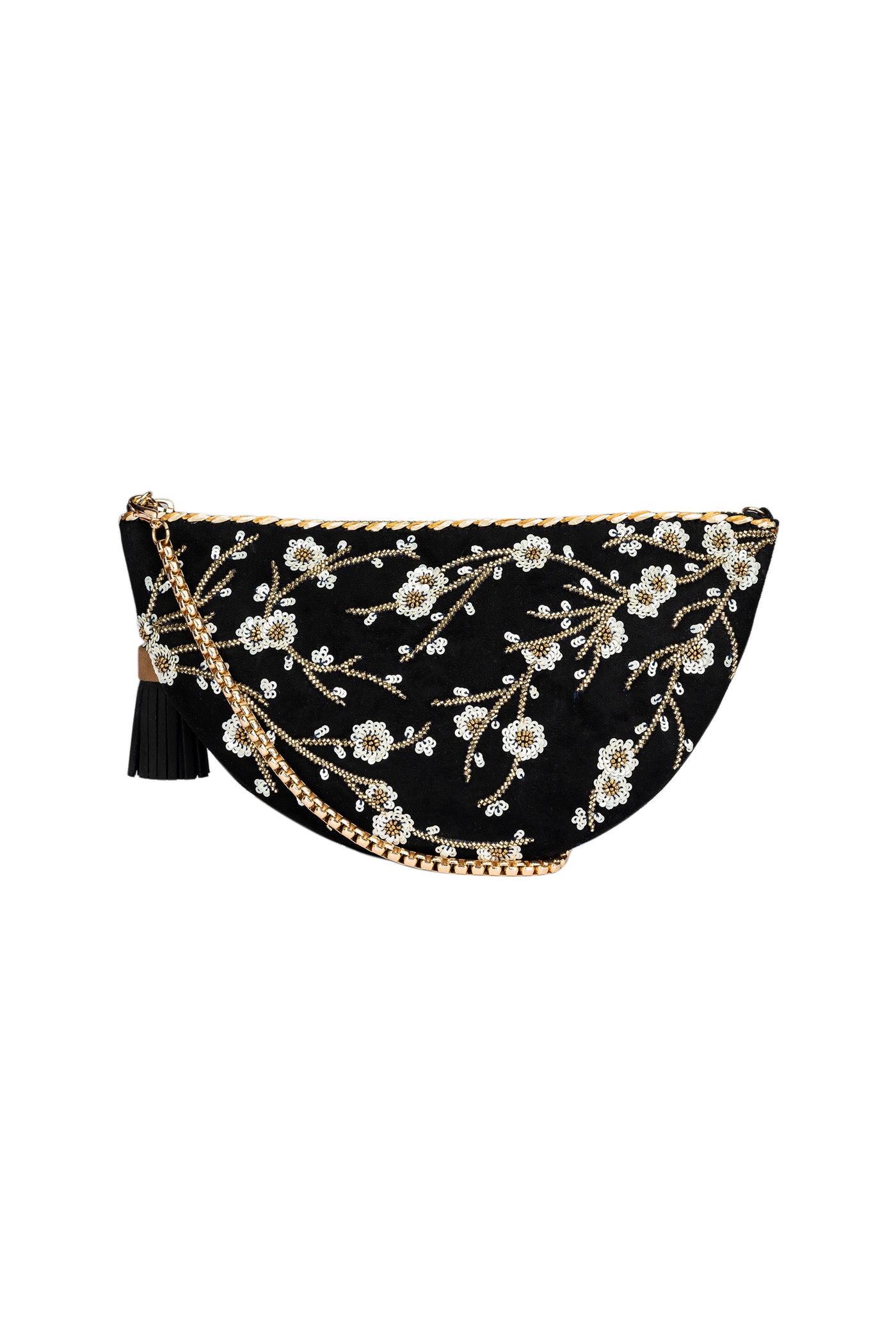 Nomada Cherry Blossom Clutch indian designer wear online shopping melange singapore