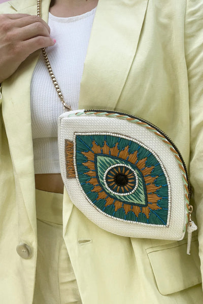 Nomada Tropical Talisman Belt Bag indian designer wear online shopping melange singapore