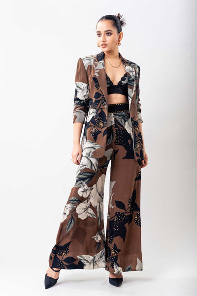 Nupur Kanoi Blazer Set indian designer wear online shopping melange singapore 