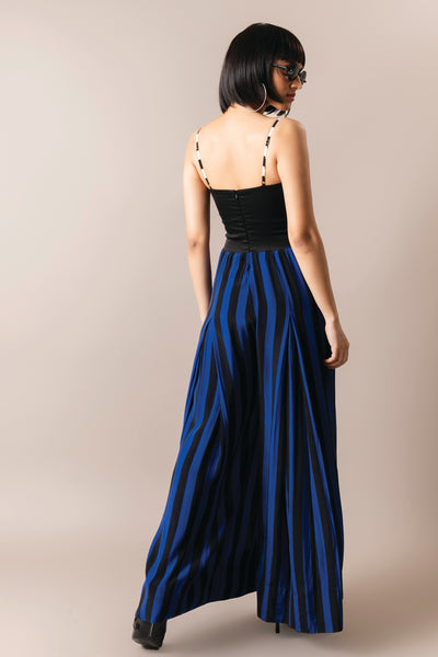 Nupur Kanoi Box Pleated Bustier Jumpsuit indian designer wear online shopping melange singapore