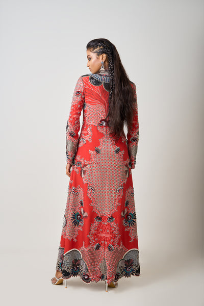 Nupur Kanoi Hand-Embroidered Skirt Set indian designer wear online shopping melange singapore
