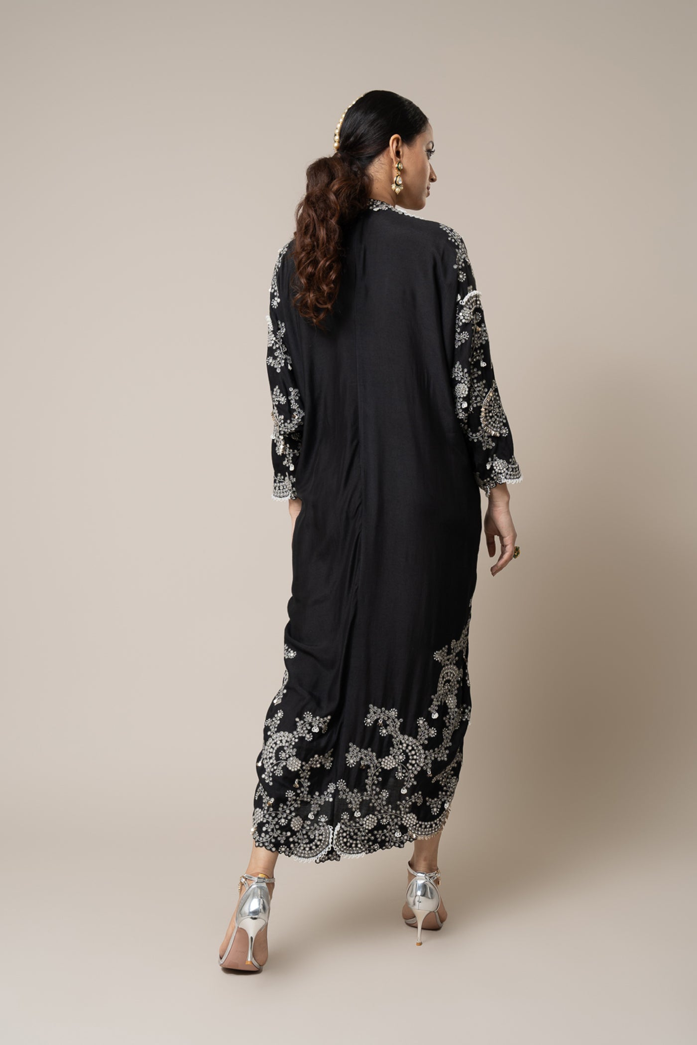 Nupur Kanoi Kaftan Dress indian designer wear online shopping melange singapore