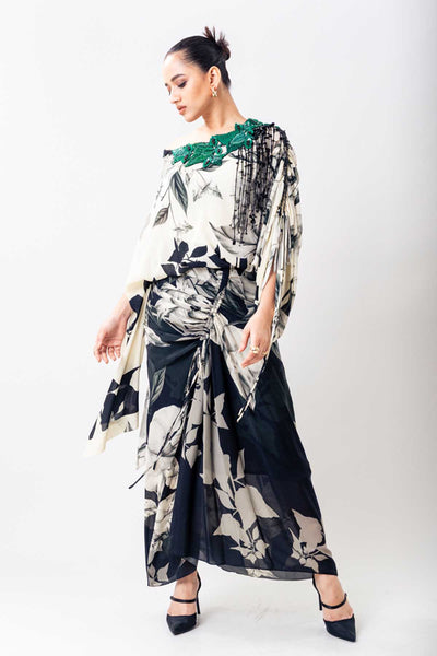 Nupur Kanoi Off Shoulder Dress indian designer wear online shopping melange singapore 