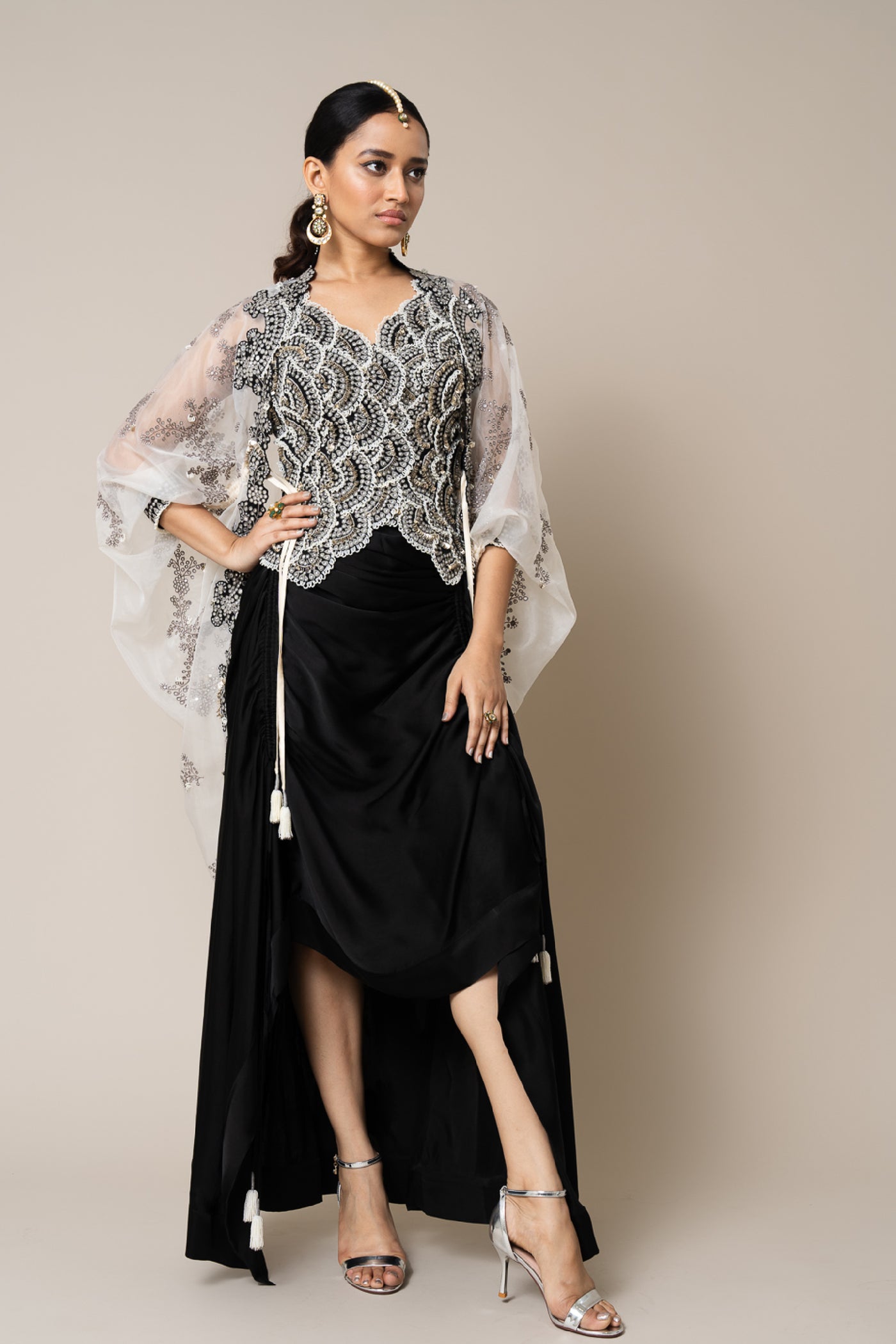 Nupur Kanoi Waist Coat Set indian designer wear online shopping melange singapore