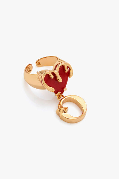 Outhouse Bisou Love Links Ring jewellery indian designer wear online shopping melange singapore