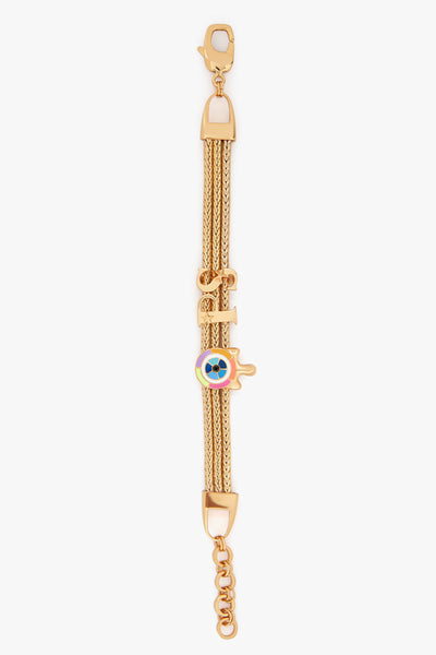 Outhouse Love Links Bracelet In Gold jewellery indian designer wear online shopping melange singapore