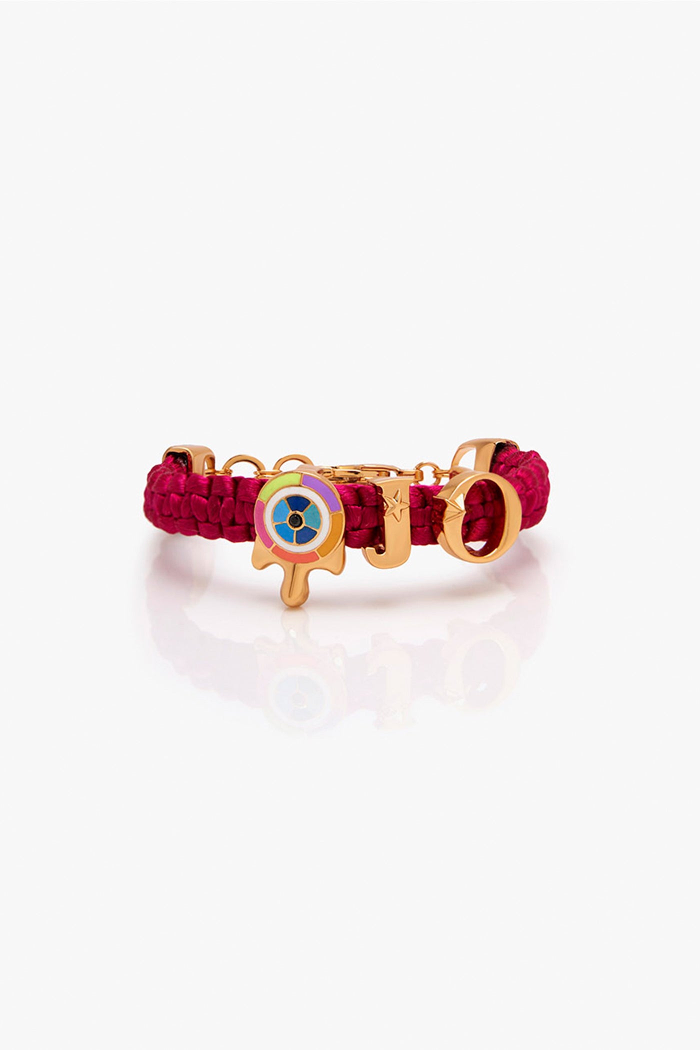 Outhouse Love Links Bracelet In Red jewellery indian designer wear online shopping melange singapore