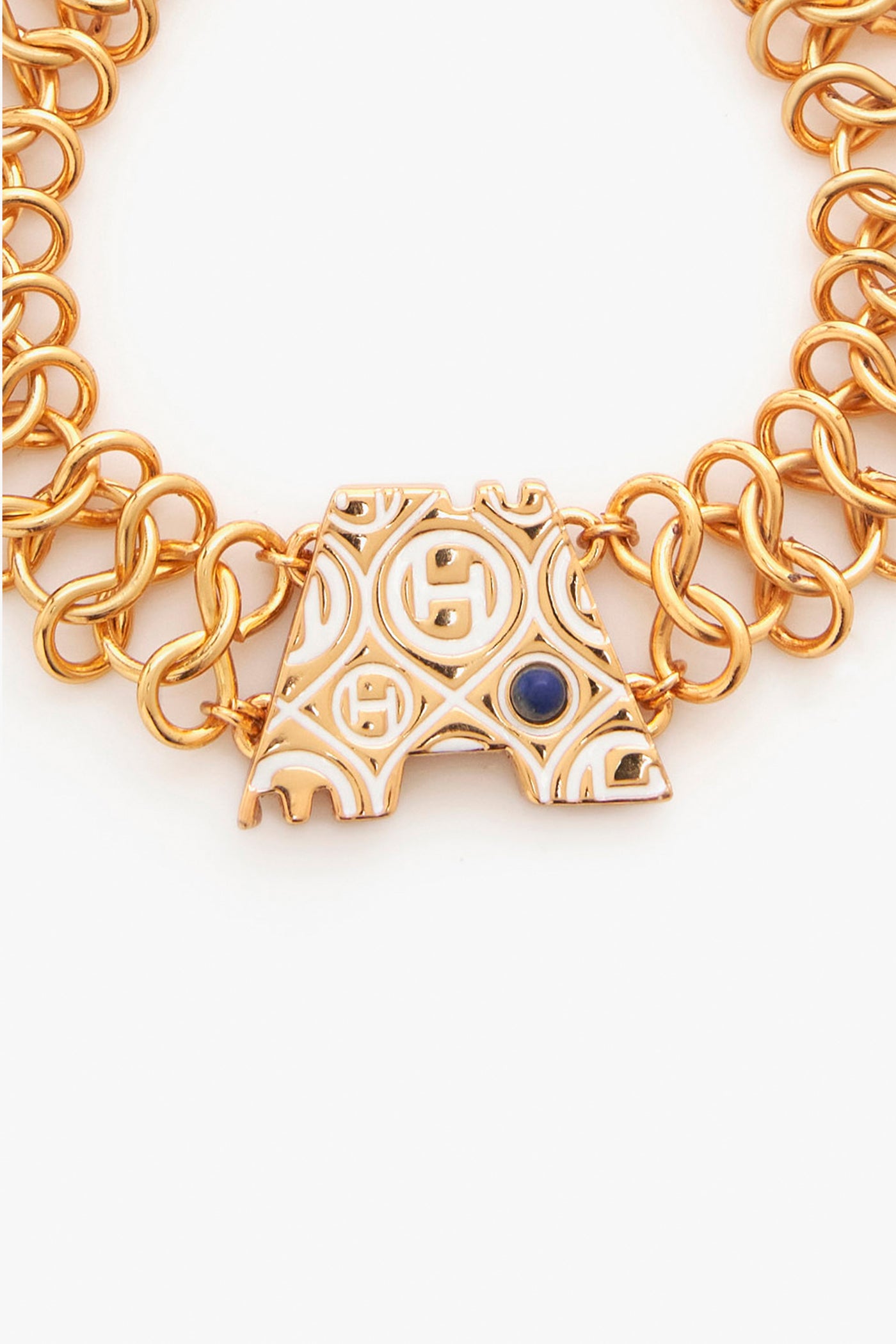 Outhouse Oh Dopamine Bond Bracelet In Gold jewellery indian designer wear online shopping melange singapore