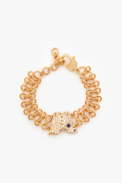 Outhouse Oh Dopamine Bond Bracelet In Gold jewellery indian designer wear online shopping melange singapore