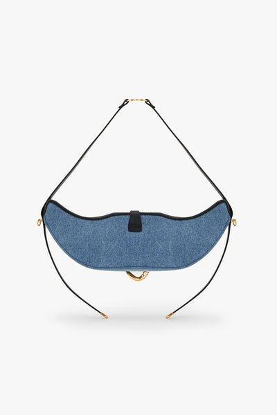 Outhouse The Boss Swing in Denim Blue indian designer wear online shopping melange singapore 