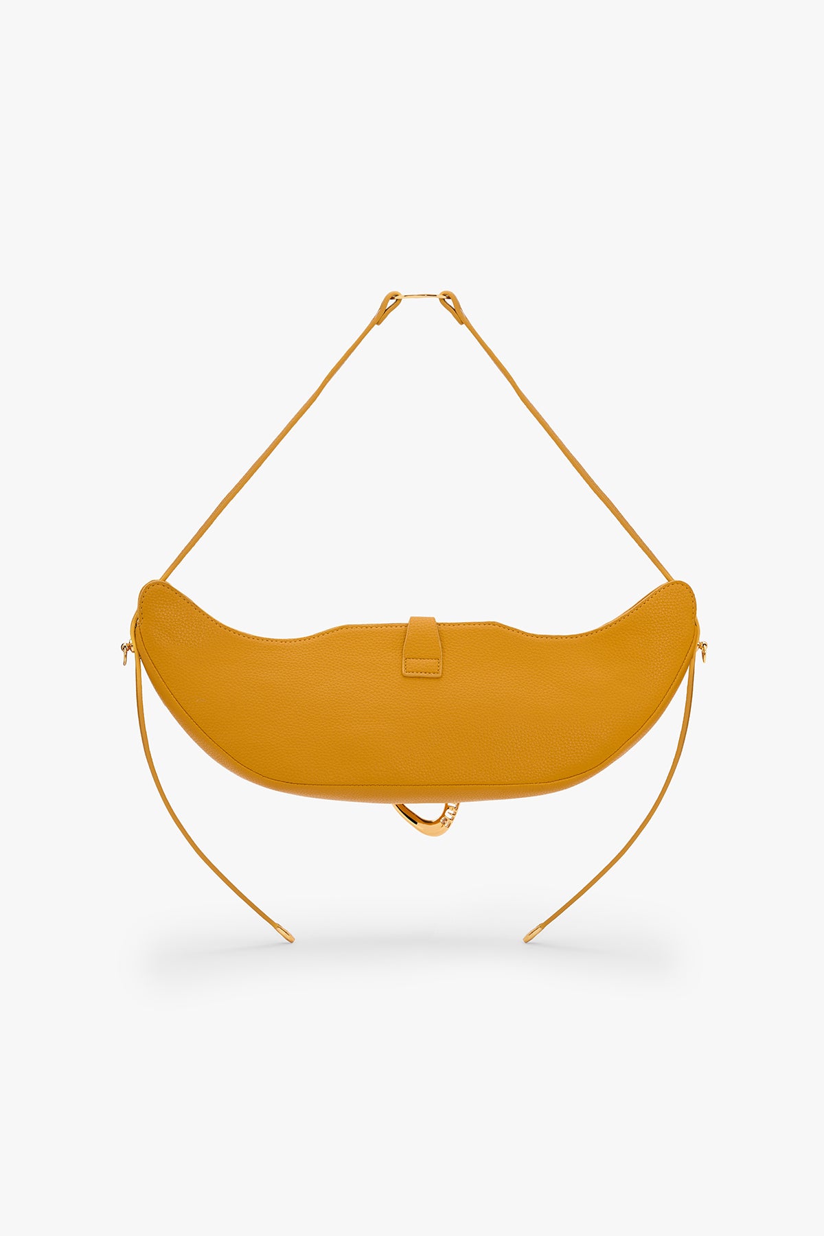 Outhouse The Boss Swing in Ochre Yellow indian designer wear online shopping melange singapore 