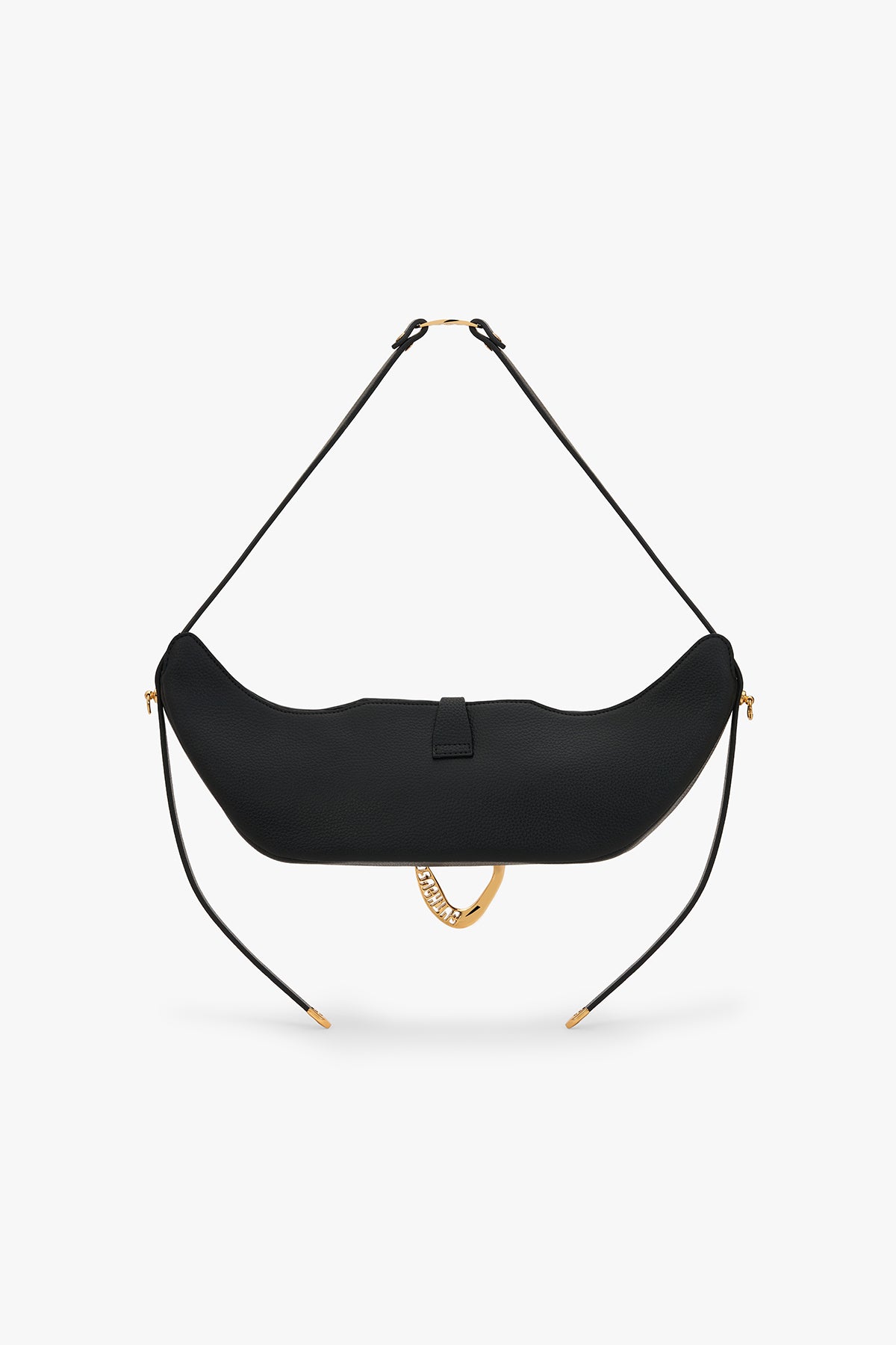 Outhouse The Boss Swing in Raven Black indian designer wear online shopping melange singapore 