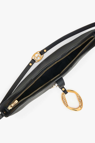 Outhouse The Boss Swing in Raven Black indian designer wear online shopping melange singapore 